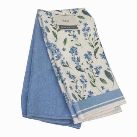 Set X2 Secador Ramo Azul 38 X 60Cm