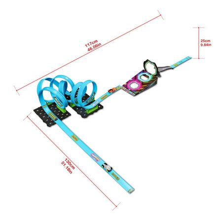 Pista Maisto Cyber Racers Playset W/ 2 Cars Speed
