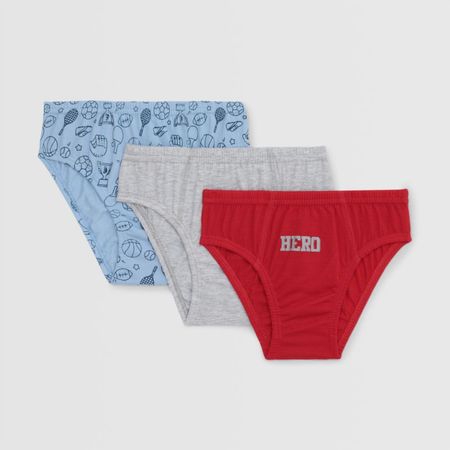 Calzoncillos Pack X3 Para Niño Circus Nov Combo3 2