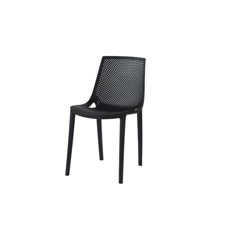 Silla De Exterior Negra