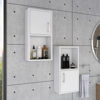 Mueble Auxiliar Bath X2 - Blanco