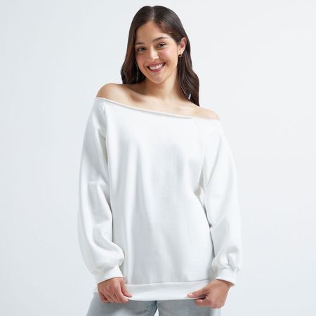 Polera Hypnotic Mujer Ojal OFF WHITE L