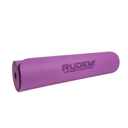 Mat De Yoga Rudem Morado 10 mm