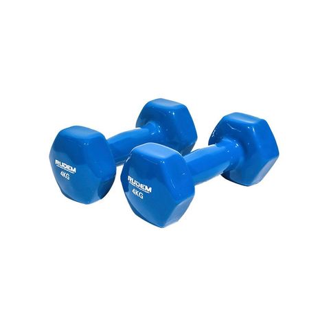 Mancuerna De Color Rudem (Par) 4 Kg