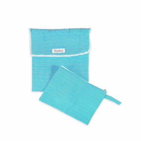 Cambiador De Pañal Portátil Sweetie Celeste