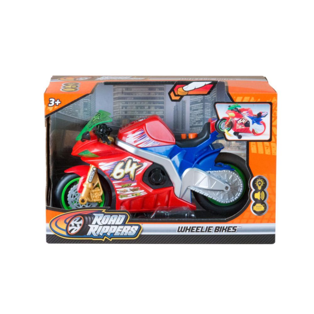 Moto Road Rippers Wheelie Bikes Nitro Race Rojo