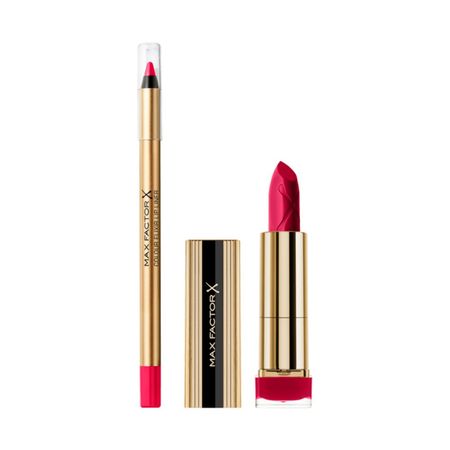 Pack Max Factor Labial Colour Elixir Chilli 4 Gr + Delineador Ruby Red 0.78 Gr