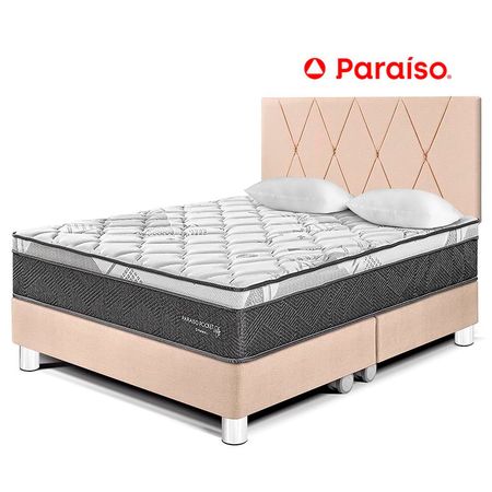 Dormitorio Pocket Star Queen Cabecera Loft Champagne
