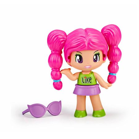 Muñeca Pinypon Nuevo Look Rosa