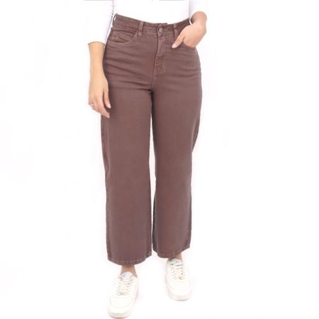 Jean Mujer Straight Comfy Crop Bull Ma Kayra Poblet MARRON 28