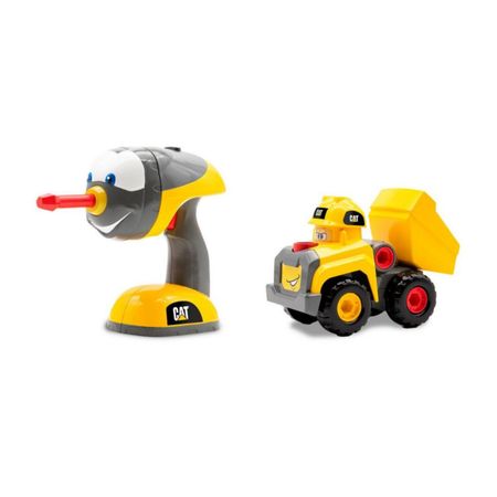 Vehiculo 15Cm Taladro Interactivo Cat