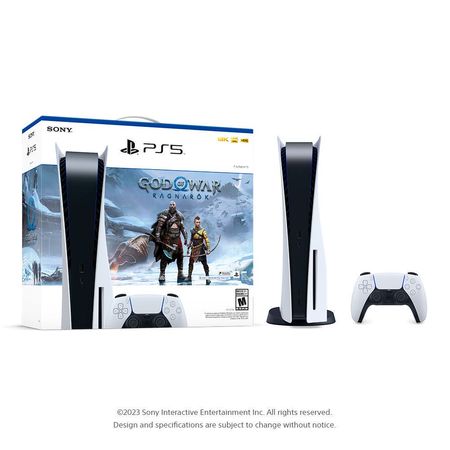 Consola Playstation God of War Ragnarok PS5 825GB Standard Blanco
