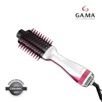 Cepillo Secador Gama Glamour Pink Blanco y Rosado