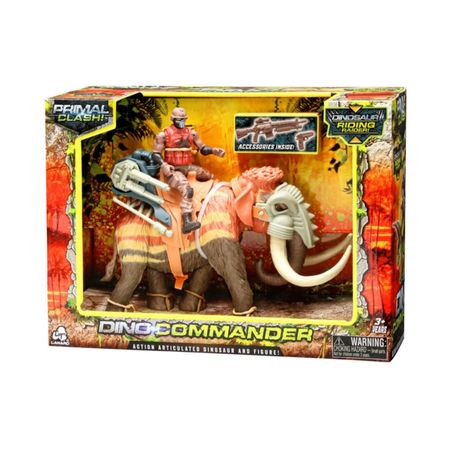 Juguete Lanard Primal Clash Dino Commander Mamut