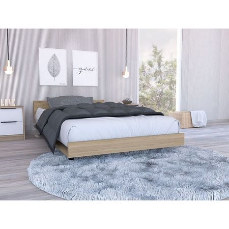 Cama Kaia Single - Rovere / Blanco