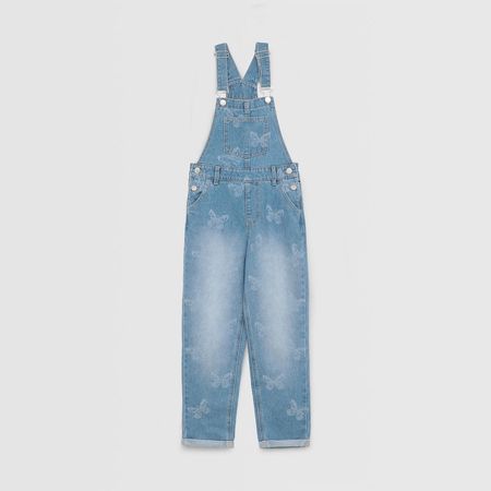 Enterizo Para Niña Circus Laser Celeste Talla 4