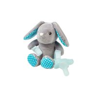Sujetador Para Chupón Dr Browns De Una Pieza Color Celeste Bunny Lovey