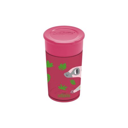 Vaso Cheers 360° Dr Browns De 10 Oz/300Ml Color Rojo Estampado
