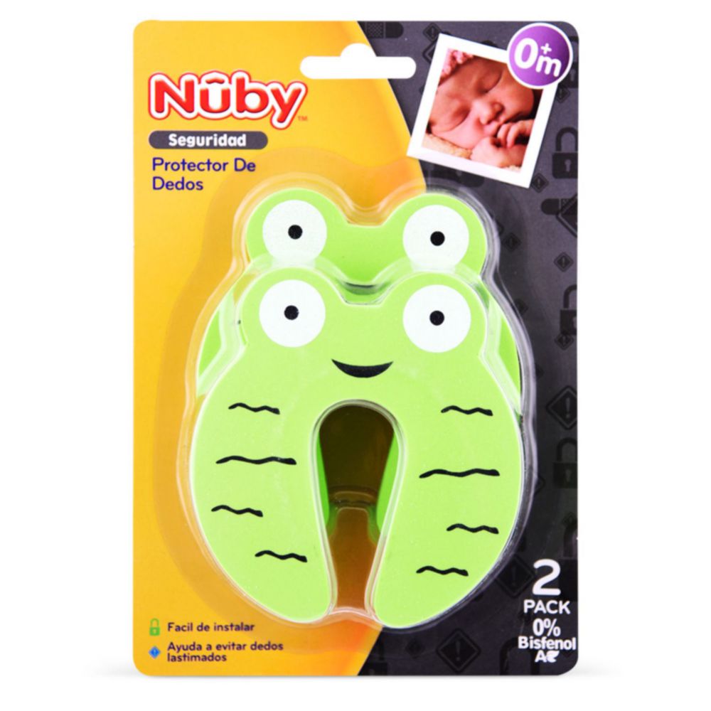 Tope De Puerta para Bebé Nuby Sapo