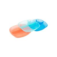 Plato Para Bebe Dr Browns Pack De 3 Con Divsión