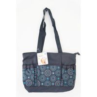 Pañalera Para Bebé Ad SuttonCirculos Azul
