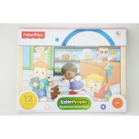 Rompecabezas Madera Fisher Price 12 Piezas Animalitos