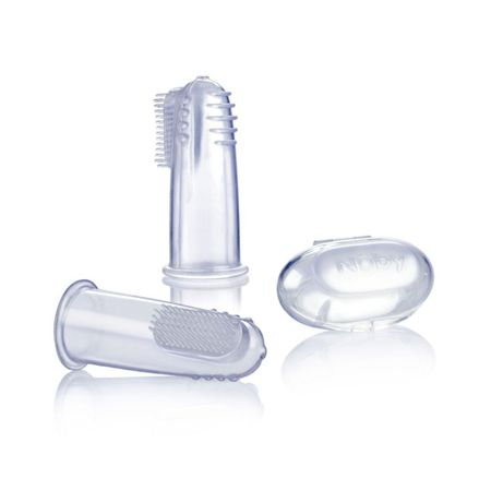 Masageador Dental Para Bebé NubySilicona Transparente