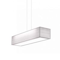 Luminaria Colg  Ravena Blanco Rectangular