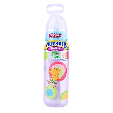 Biberón para Bebé Nuby 240 Ml Celeste