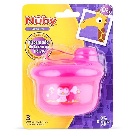 Dispensador De Leche para Bebé Nuby Rosado