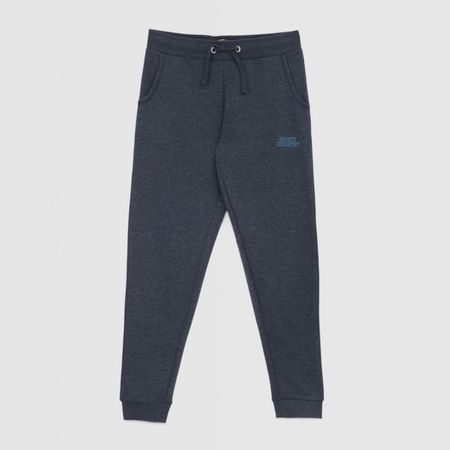 Pantalon De Buzo Para Teen Niño Aereal Puño Solido Azul 14