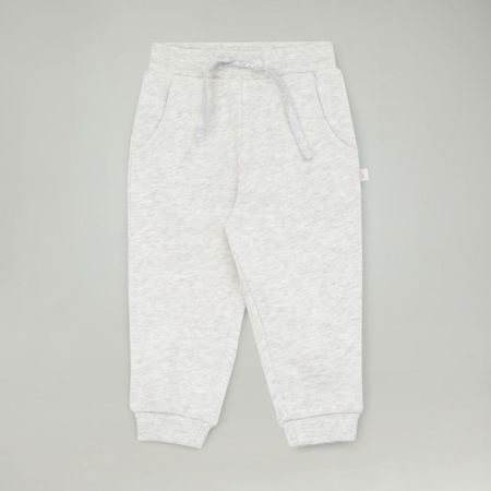 Pantalon De Buzo Para Bebe Niña Baby Circus Puño Solido Gris Melange 12