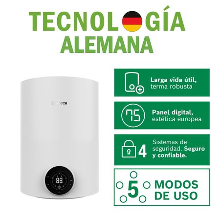 Terma Eléctrica Bosch SmarTank 50L + Kit de Instalación