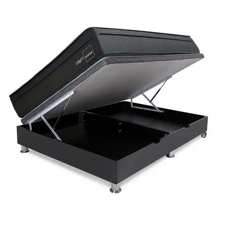Cama Divan Laq Gravity 2 Plazas + 2 Almohadas + Protector
