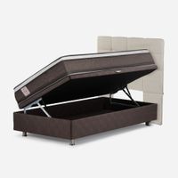 Boxet Café New Style 6 1.5 Plazas Respaldo Issey Niebla