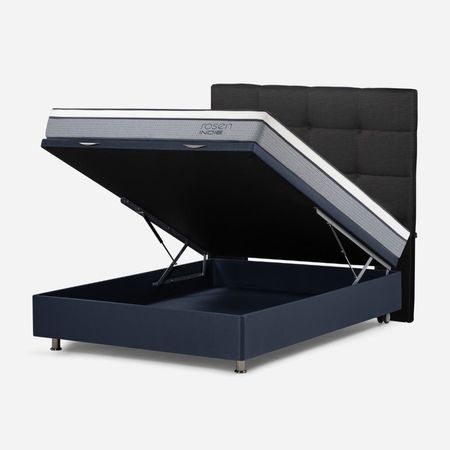 Boxet Indie Queen Respaldo Issey Grafito