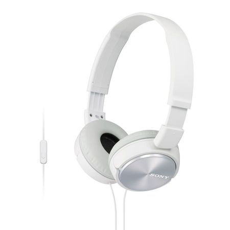 Sony Audífonos MDR-ZX310AP On Ear con Micrófono Blanco
