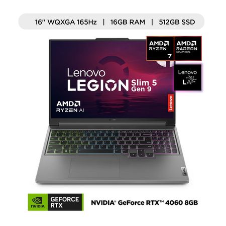 Laptop Lenovo NB Leg Slim5 16AHP9 R7-8845HS 16