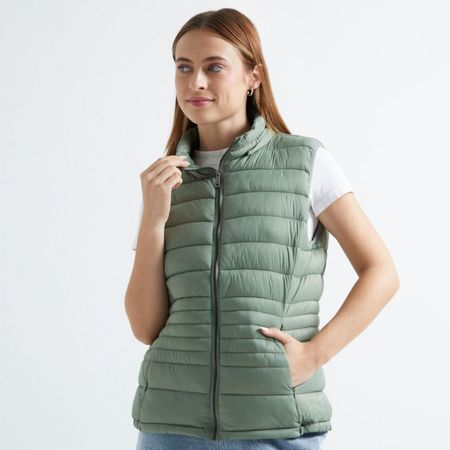 Chaleco Amc Mujer Basic VERDE S