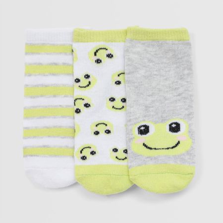 Medias Para Recien Nacido Baby Circus Animals X3 Combo 4 0/6