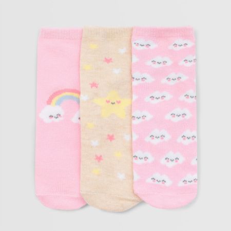 Medias Para Recien Nacido Baby Circus Fun X3 Combo 3 6/12