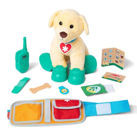 Perro Peluche De Rescate Con Accesorios Melissa & Doug