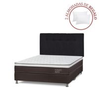 Dormitorio Path King + Respaldo N Bennet + 2 Almohadas