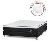Box Tarima Path King Grafito + 2 Almohadas