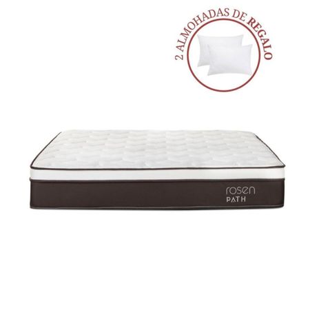 Colchón Rosen Path Café King + 2 Almohadas