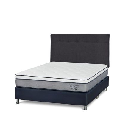 Dormitorio Americano Indie Queen + Respaldo N.Bennet Grafito