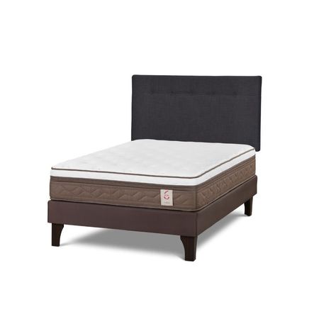 Dormitorio Europeo NS6 2 Plazas + Respaldo N.Bennet Grafito