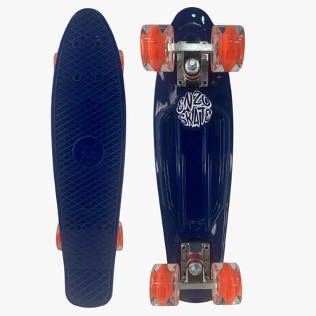 Skate Enzo Penny Oxie Pro Azul Y Rojo