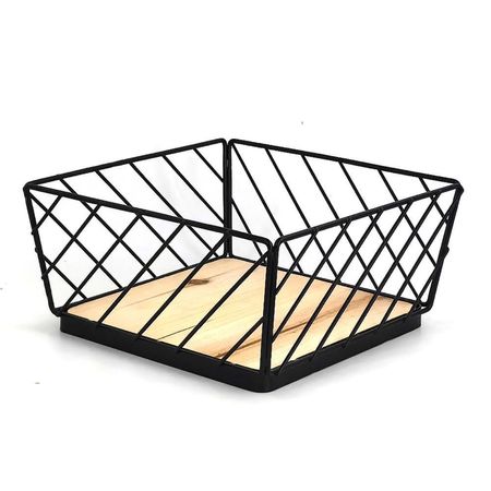 Frutero Cuadrado Negro