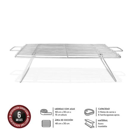 Parrilla De Varillas Junior Inoxidable